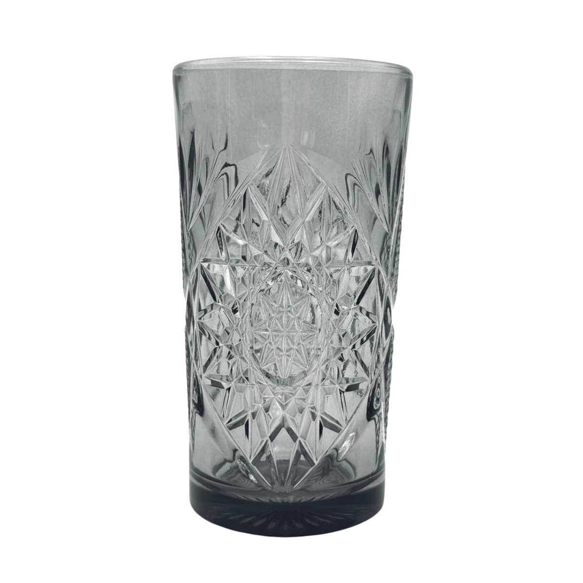 Vaso Highball de 473 ml Hobstar Graphit Contiene 12 Piezas